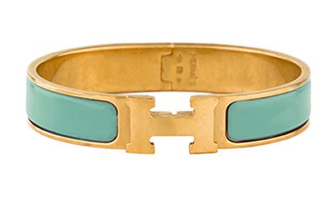 hermes h bracelet turquoise